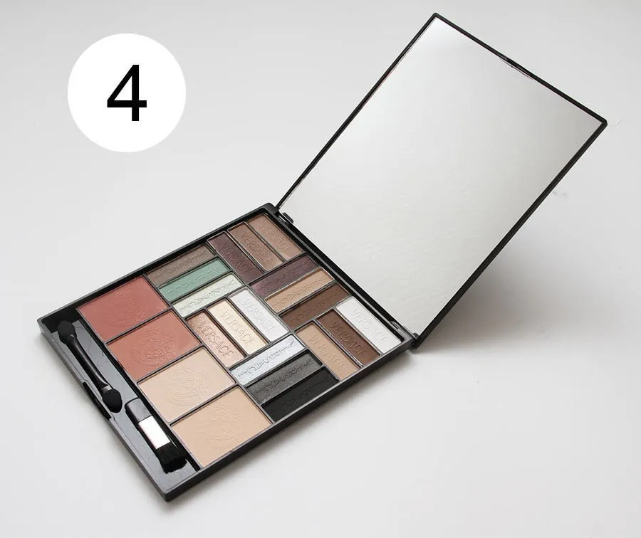 Versace "Sheer Eye Shadow" тени 18 цв. + румяна 4 цв. 28g