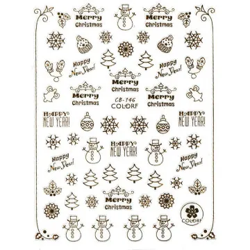 Наклейка для ногтей COLORF CB-146