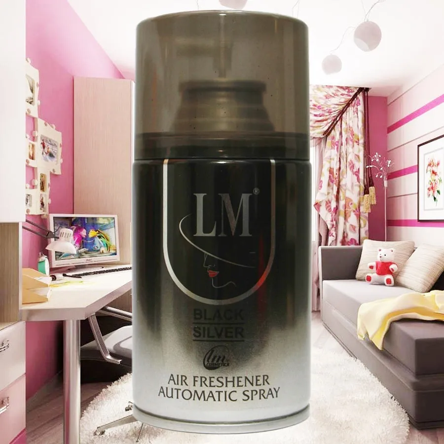 Сменные баллоны для освежителя воздуха - Black Silver 250 ml