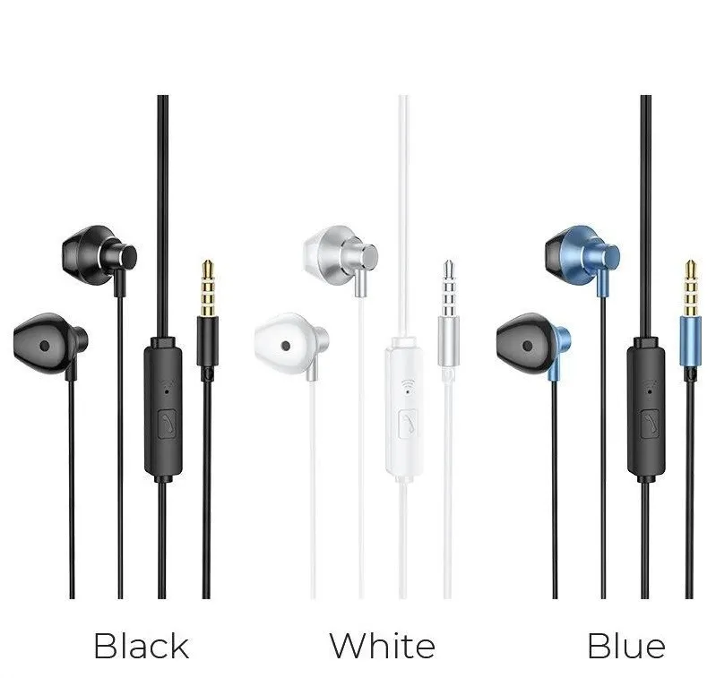 Hoco M75 Earphones Проводные наушники с микрофоном