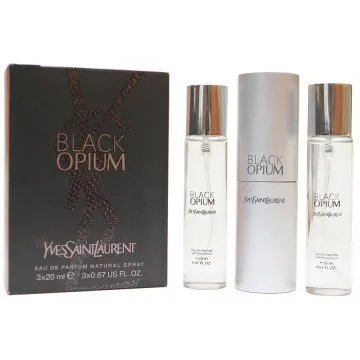 Туалетная вода 3*20 ml Yves saint Lauren Black Opium