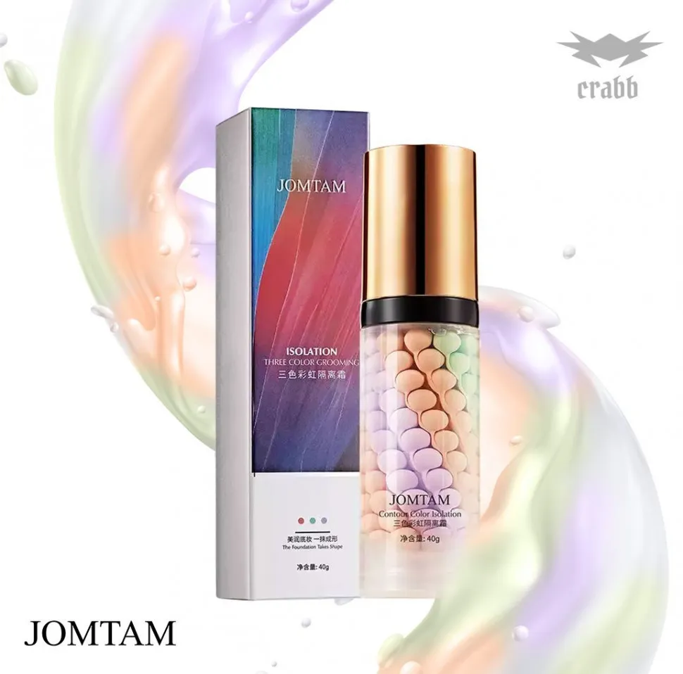 Jomtam ISOLATION Three Color Grooming Трехцветная основа под макияж 40 гр (Арт: 45121)