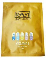 Тканевая маска для лица RAY.CO.TH Facial Mask - Gold vitamins