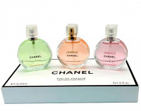 Подарочный женский набор Chanel Chance 3x30 ml