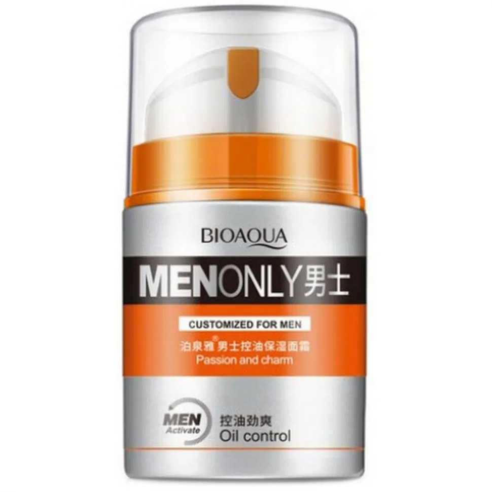 Крем увлажняющий Bioaqua Men Only Oil Control 50 гр (арт. 4083)
