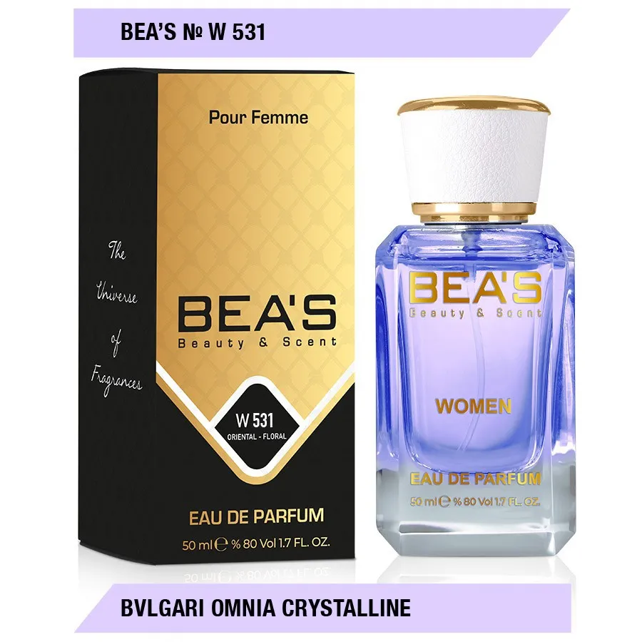Парфюм Beas Bvlgari Omnia Crystalline White арт. W 531
