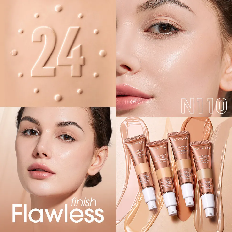 Консилер O.TWO.O Long Wear Matte Finish Liquid Foundation SC059 - #110