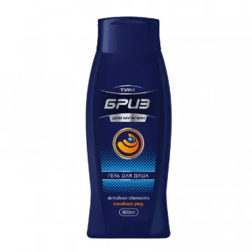 ТимБриз Мужской гель для душа Активная свежесть , 300 ml