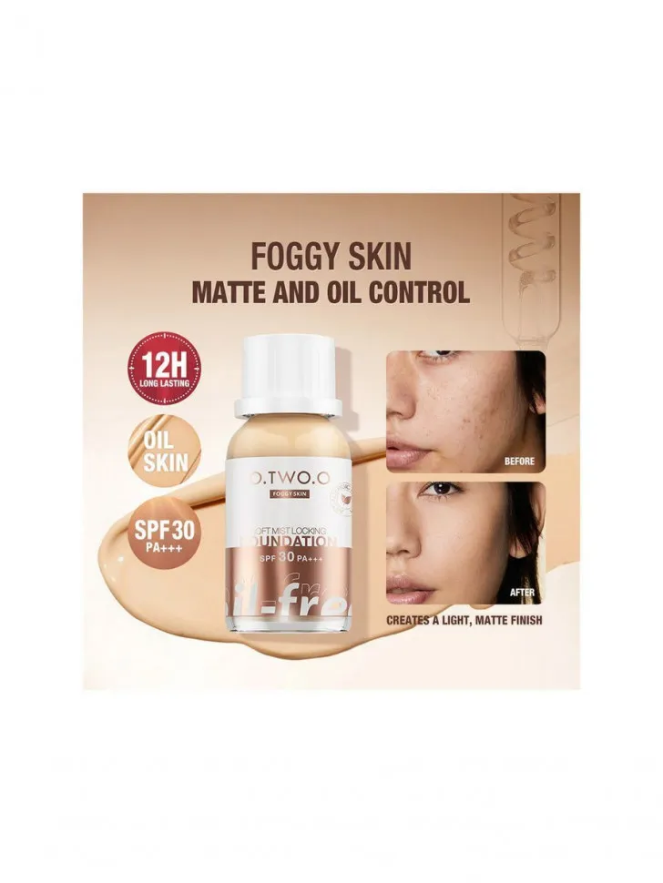 Тональный крем с матовым покрытием O.TWO.O sc038 #02 Warm Beige