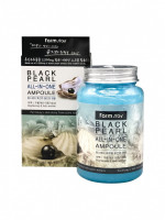 Многофункциональная ампульная сыворотка для лица FarmStay BLACK PEARL с экстрактом черного жемчуга , 250 ml