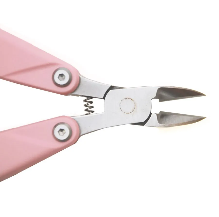 Кусачки педикюрные (розовые)