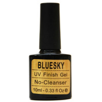 Гель-лак Bluesky UV Finish Gel No-Cleanser верхнее покрытие без липкого слоя 10ml
