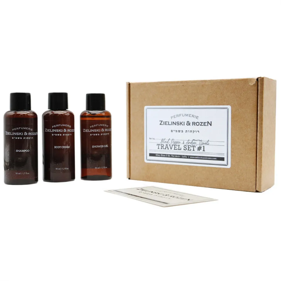 Дорожный набор Z & R Black Pepper & Amber, Neroli #1 - 3x50 ml