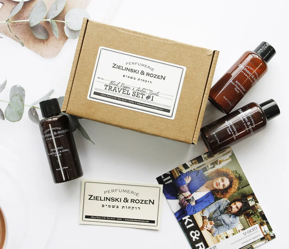 Дорожный набор Z & R Black Pepper & Amber, Neroli #1 - 3x50 ml