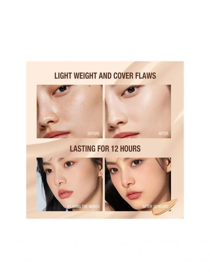 Тональный крем с матовым покрытием для жирной кожи O.TWO.O sc038 #01 Warm Ivory