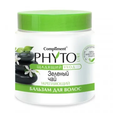 Compliment Phyto Line Бальзам для волос, зеленый чай 500мл