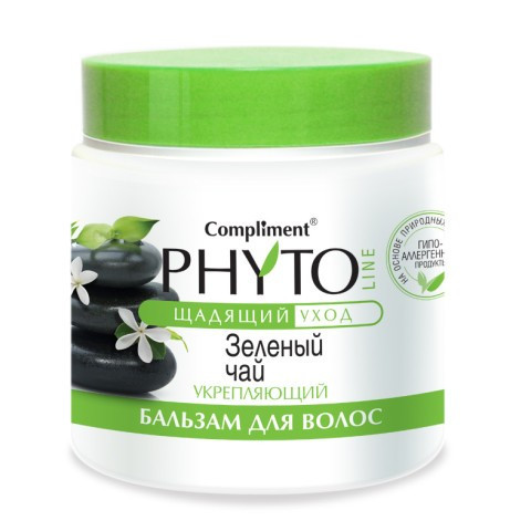 Compliment Phyto Line Бальзам для волос, зеленый чай 500мл