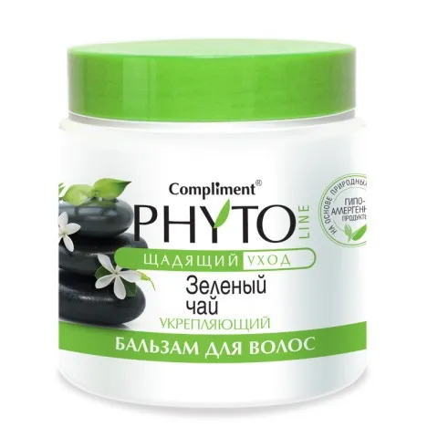 Compliment Phyto Line Бальзам для волос, зеленый чай 500мл