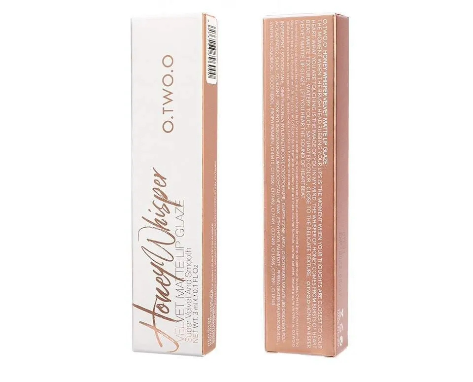 Матовый блеск для губ O.TWO.O Honey Whisper (арт. 9134) №11 0.8 g.