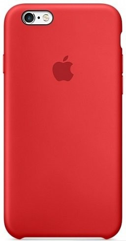 Силиконовый чехол для Айфон 6/6s -Красный (Red)