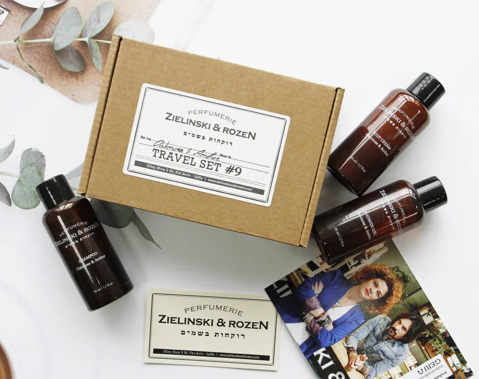 Дорожный набор Z & R Oakmoss & Amber #9 - 3x50 ml