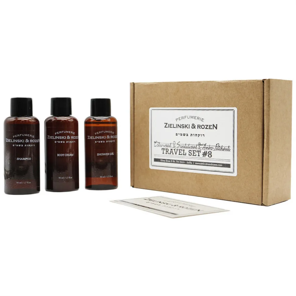 Дорожный набор Z & R Cedarwood & Sandalwood & Amber, Patchouli #8 - 3x50 ml