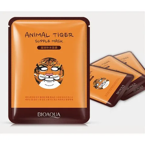 Тканевая маска для лица Тигр Supple Mask Animal Tiger 30g