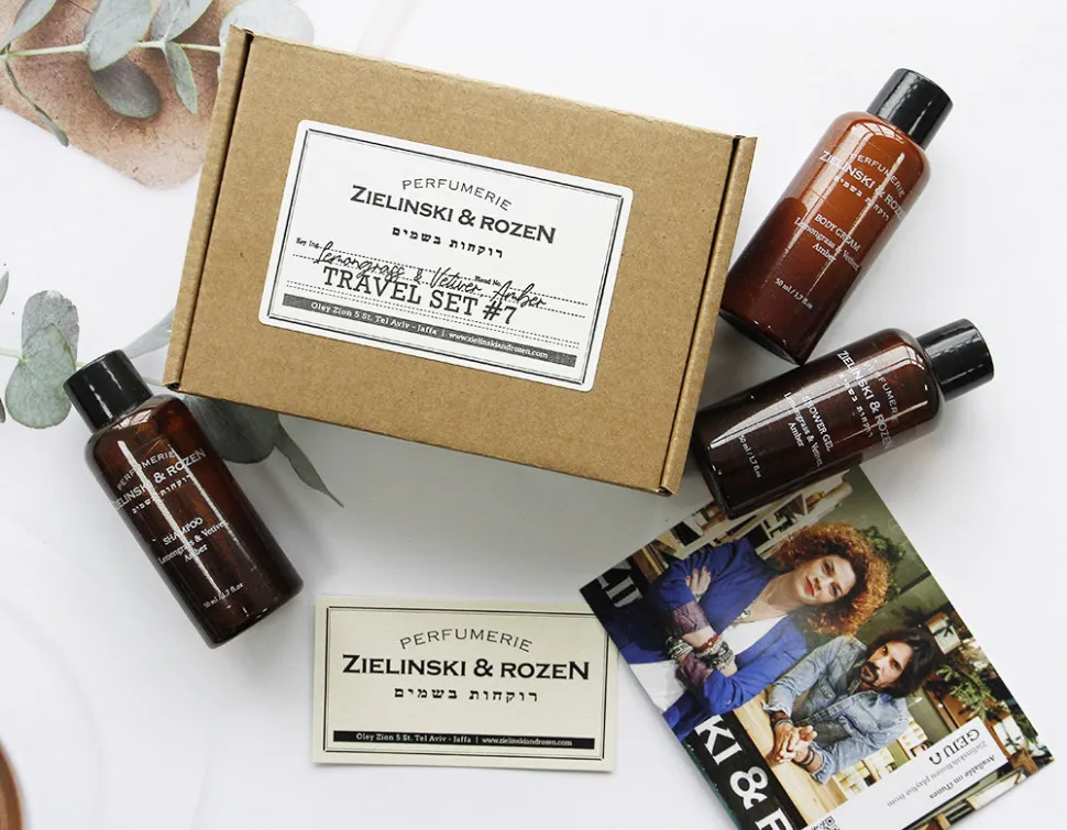 Дорожный набор Z & R Lemongrass & Vetiver, Amber #7 - 3x50 ml