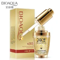 Сыворотка для лица BIOAQUA 24K Gold с частицами 24к золота и гиалуроновой кислотой 30 ml (0887) – уценка (мятая коробка)