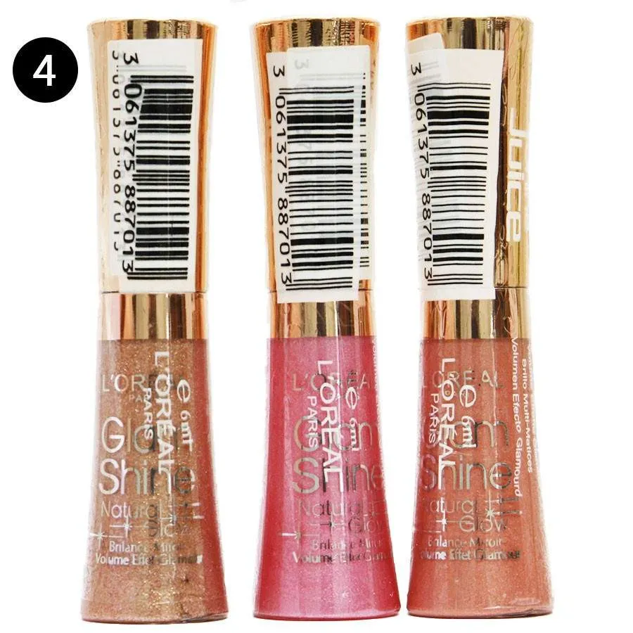 Блеск для губ Loreal Glam Shine (3шт)