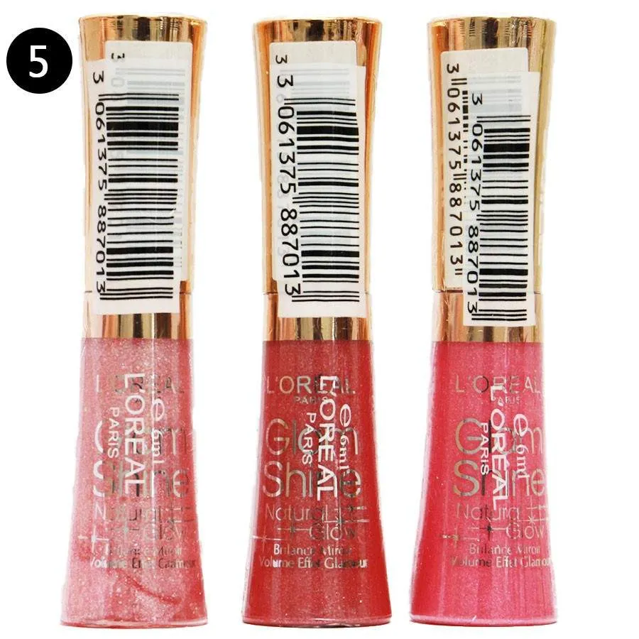 Блеск для губ Loreal Glam Shine (3шт)