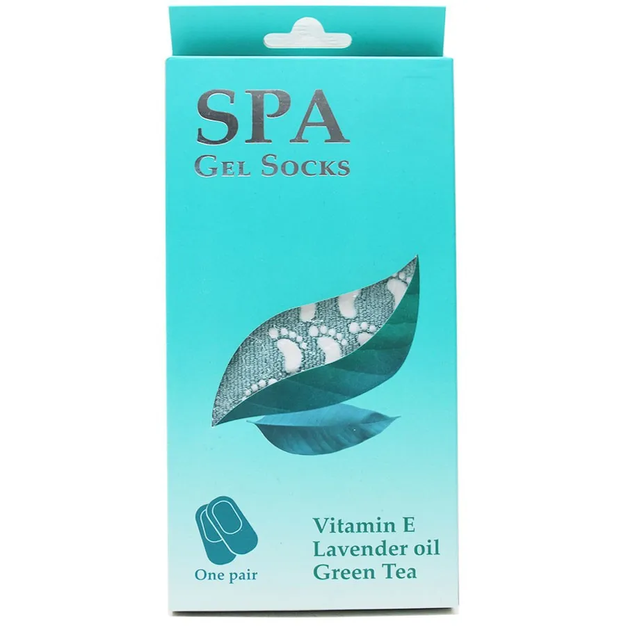 Гелевые носочки СПА  с питательными маслами и витамином Е