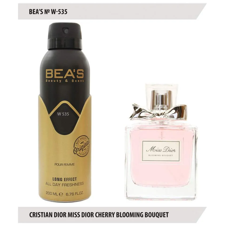 Дезодорант Beas Cristian Dior Miss Dior Cherry Blooming Bouquet women 200 ml арт. W 535