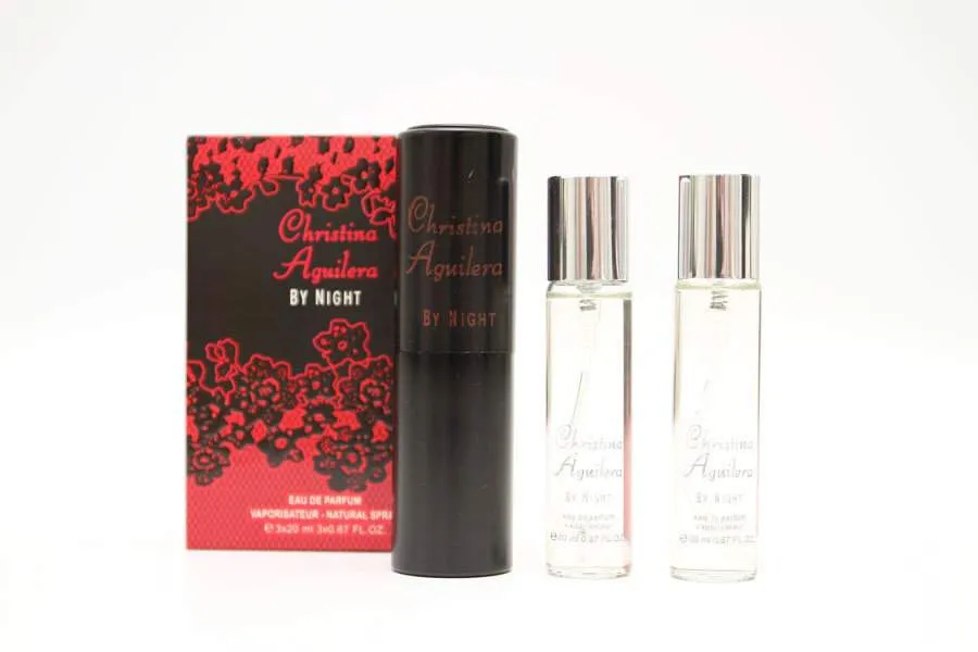 Туалетная вода 3*20 ml Christina Aguilera By Night