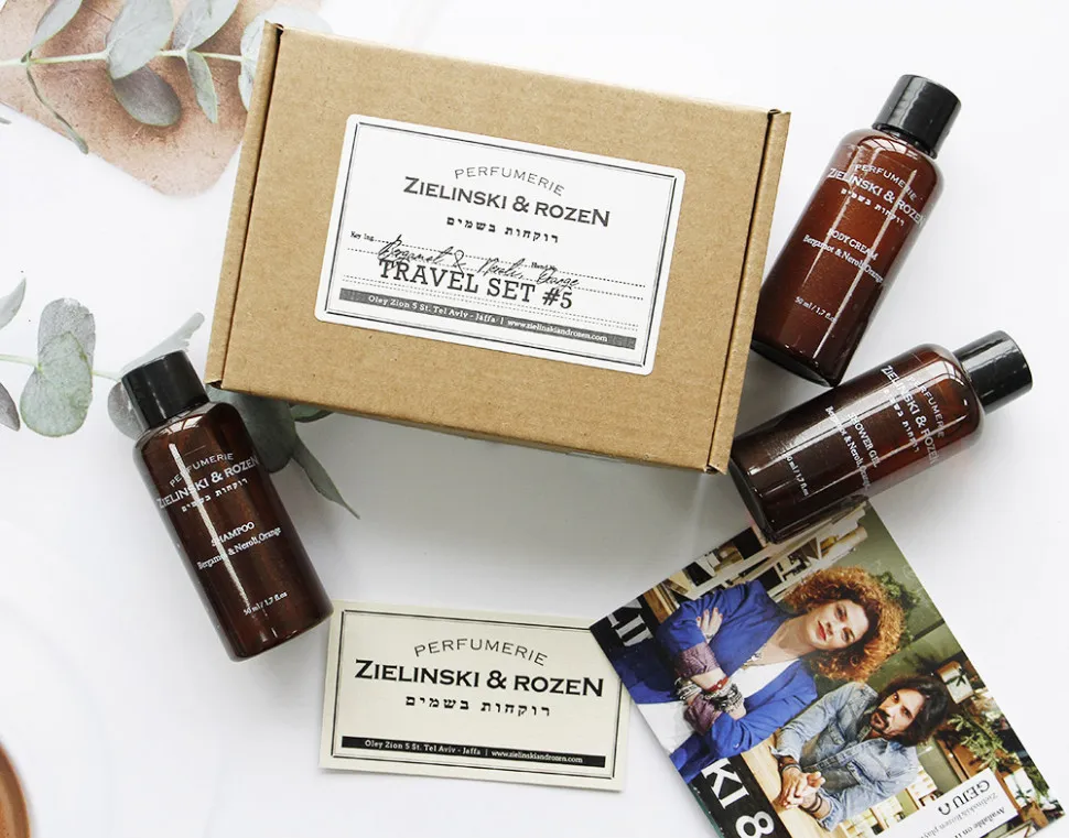 Дорожный набор Z & R Bergamot & Neroli, Orange #5 - 3x50 ml