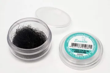 Ресницы Esmalte в банке A-0.15 - 12мм 1гр. Шелк