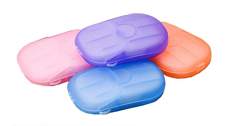 Бумажное мыло для путешествия