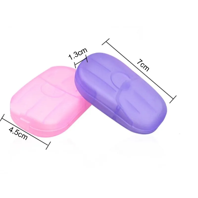 Бумажное мыло для путешествия