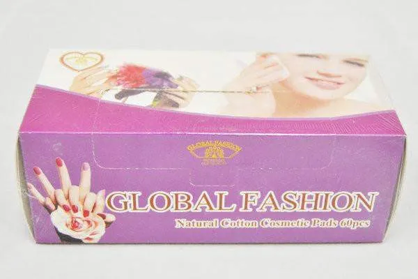 Салфетки для лица Global Fashion 60шт