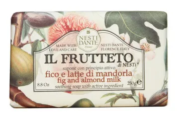Мыло Инжир и Миндальное Молоко  Nesti Dante 250г