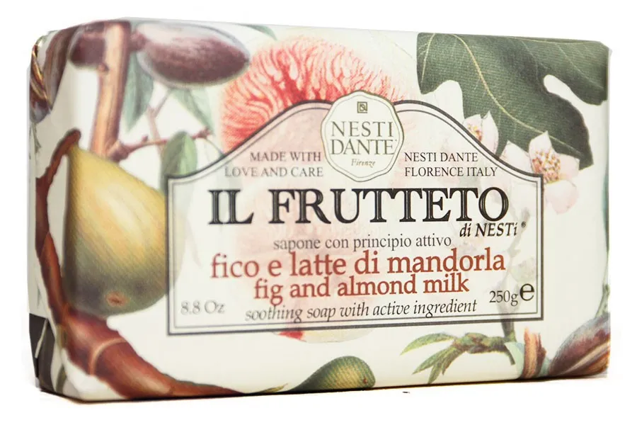 Мыло Инжир и Миндальное Молоко Nesti Dante 250г