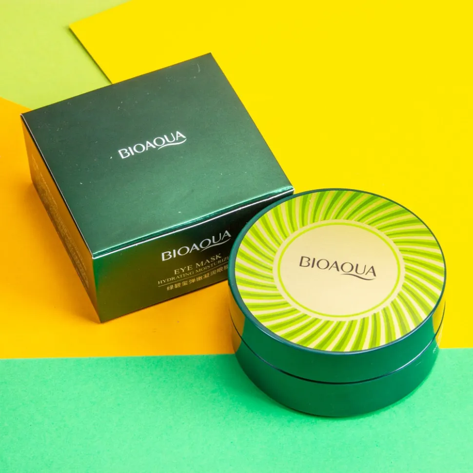 Гидрогелевые увлажняющие патчи BIOAQUA eye mask hydrating moisturizing (60шт) арт.45022 - уценка (помята коробка)