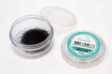 Ресницы Esmalte в банке B-0.2 - 10мм 1гр. Шелк