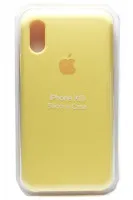 Силиконовый чехол для Айфон XR - (Золотой)