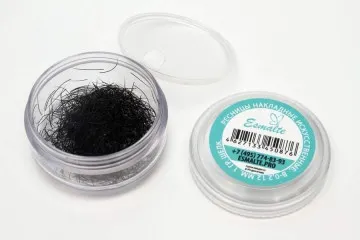 Ресницы Esmalte в банке B-0.2 - 12мм 1гр. Шелк