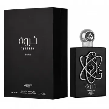 Lattafa Tharwah Silver edp for man 100 ml