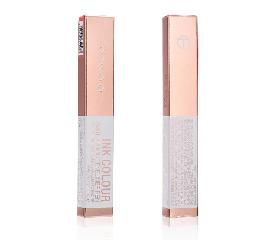 Подводка для глаз O.TWO.O Ink Color waterproof eyeliner pen (арт 1008) №1.0 Black 0.8 g.