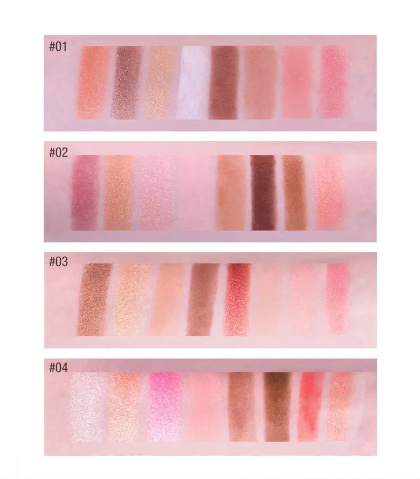 O.TWO.O тени 6цв + румяна 2цв (арт. 9982)