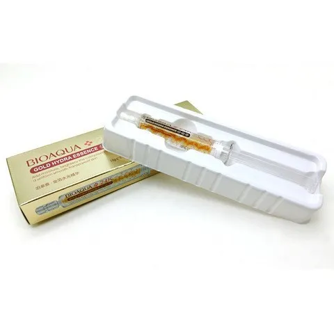 Сыворотка для лица с гиалуроновой кислотой BioAqua Gold Hydra Essence 10 ml  (арт. 5323)