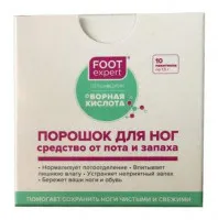 Foot Expert порошок для ног от пота и запаха 10 пакетиков